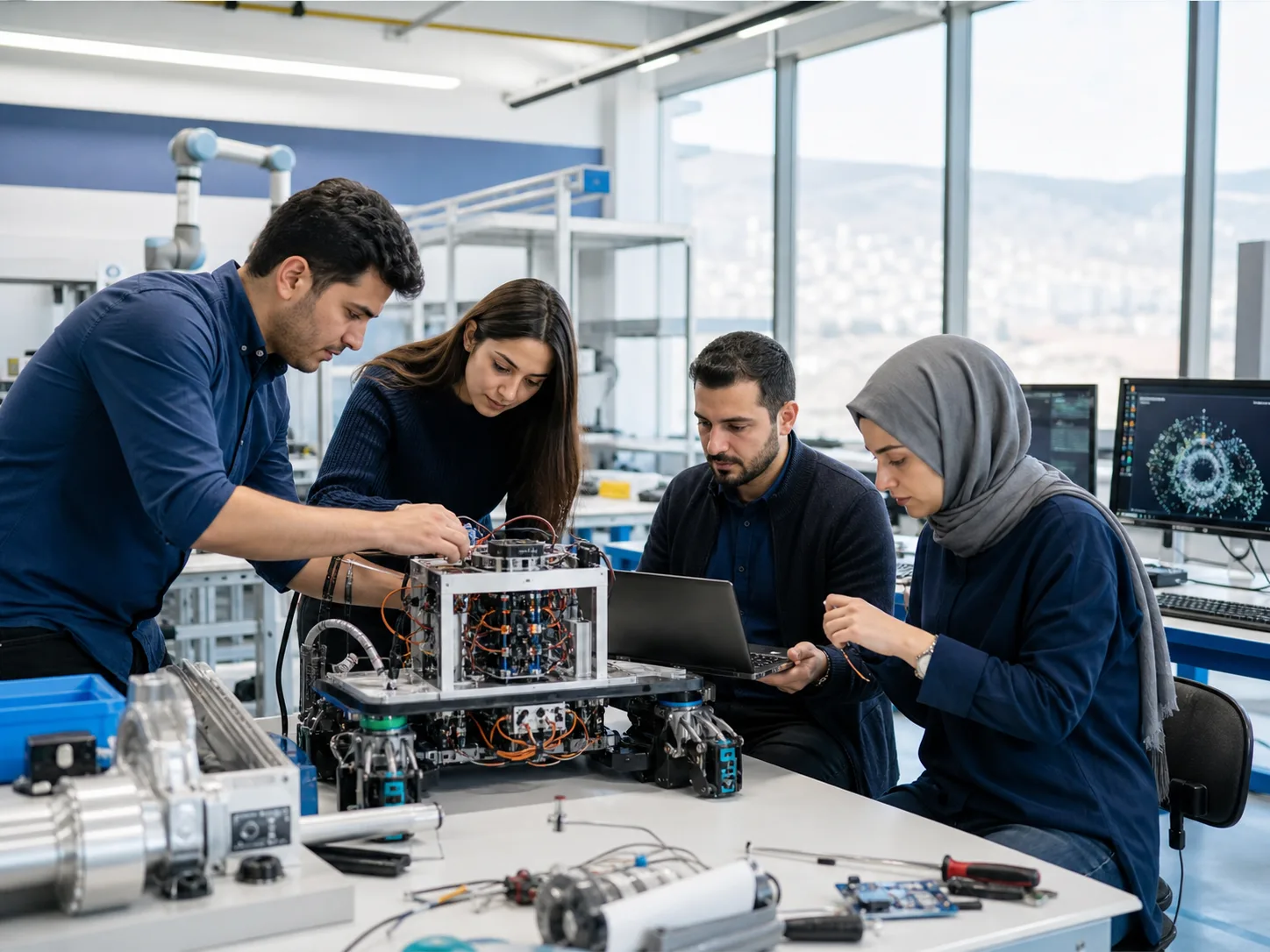 Orontes Techlab mühendislik ekibi
